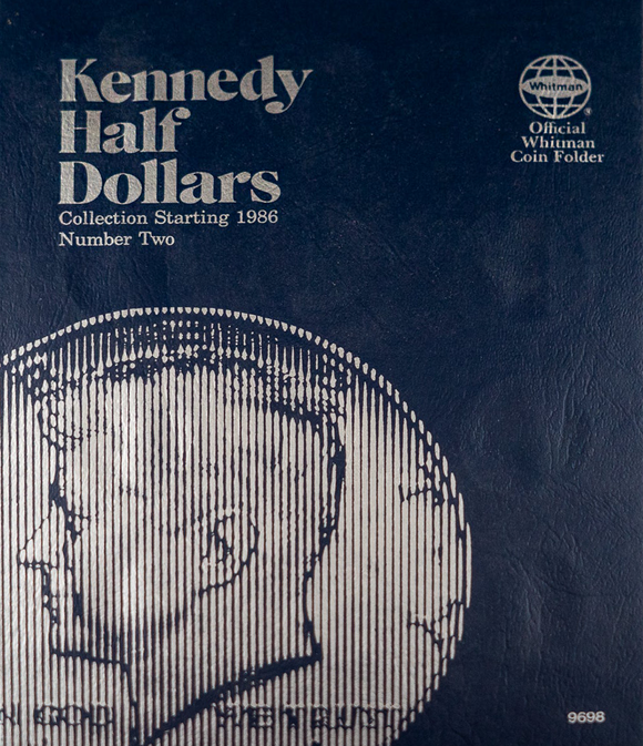 1986 Kennedy Half Dollar Album (No Coins)