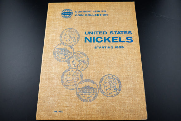 1959-1972 Jefferson Nickel Album (No Coins)