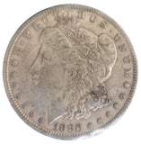 1880 GSA Circulated Morgan Dollar With Soft Pack, Envelope, & COA