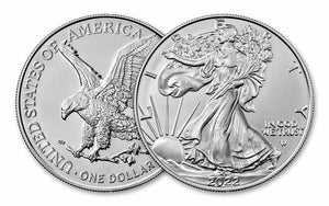 2022 1 oz American Silver Eagle BU