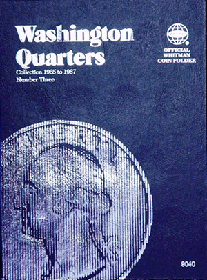 1965-1987 Washington Quarter Whitman Album #9040  (No Coins)