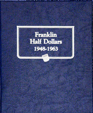 1948-1963 Franklin Half Album (No Coins)