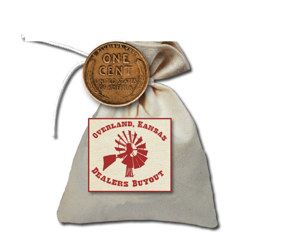 5 Pound Bag - 'Overland Kansas' Wheat Pennies