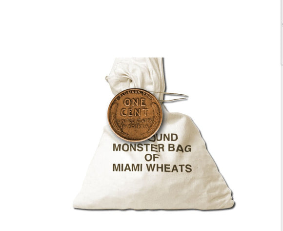 3 Pound Bag - 'Miami Buyout' Wheat Pennies