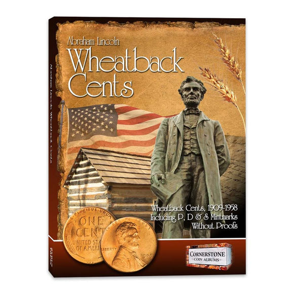 1909-1958 P,D,S Lincoln Wheat back Cents Album (No Coins)