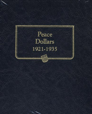 1921-1935 Peace Dollar Album (No Coins)