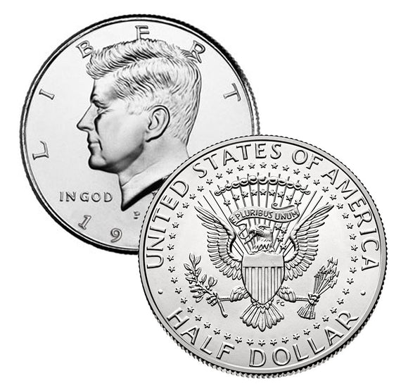 1999-S Kennedy Half Dollars