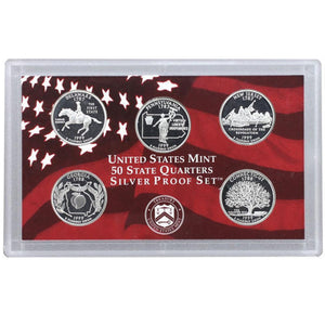 1999-S State Quarter Silver Proof Set