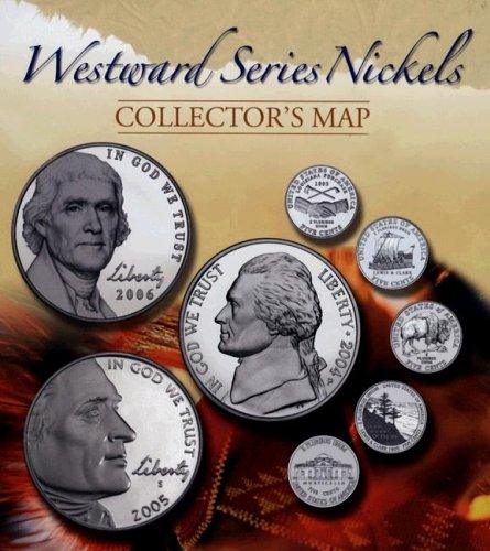 Westward Series Nickels Collector's Map Album (No Coins) - Chattanooga Coin