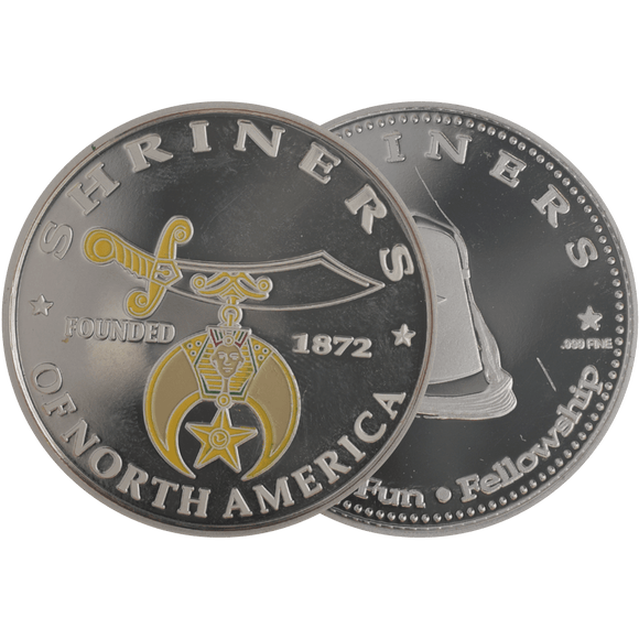 Shriners Commemorative Coin in OGB - Chattanooga Coin