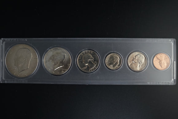 1974 Coin Set With Ike Dollar