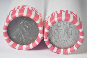1943 Steel Penny Roll Circulated