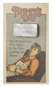 15 Grain Bar and Card—Father's Day - Chattanooga Coin
