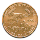 1/10 oz Gold Eagle OGP & COA 2001-2016 - Chattanooga Coin