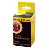 Guardhouse Direct-Fit Coin Capsules Quarter (24.3mm)