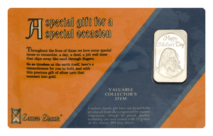 15 Grain Bar and Card—Happy Mother's Day - Chattanooga Coin