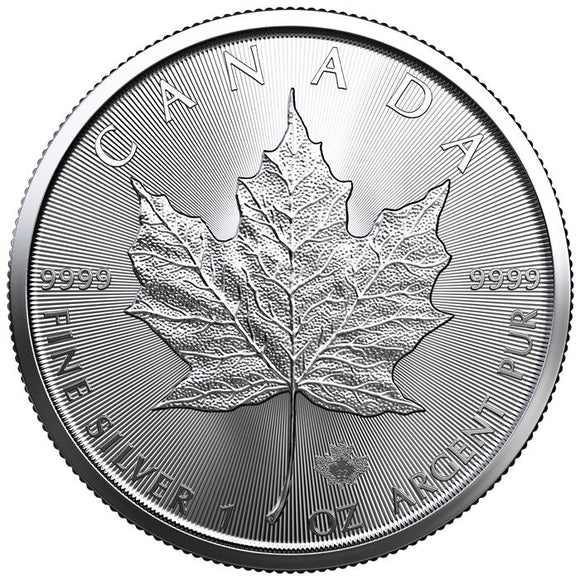 2022 1 oz Canadian Silver Maple Leaf BU