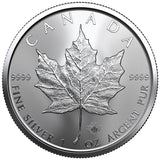 2022 1 oz Canadian Silver Maple Leaf BU