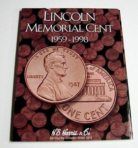 1959-1998 Lincoln Memorial Cent Album (No Coins)