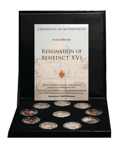 Pope Benedict XVI 10 Coin Set - Chattanooga Coin