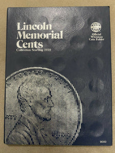 1959 Lincoln Memorial Cent Album (No Coins)