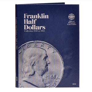 1948-1963 Franklin Half Dollar Whitman Album #9032 (No Coins)