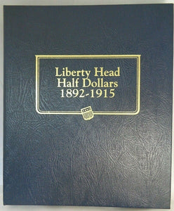 1892-1915 Liberty Half Dollar Album (No Coins)